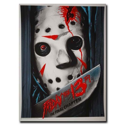 Friday the 13th 12x16 24x32inch Classic jason Horror Movie Silk Poster Cool Gift   192553755537